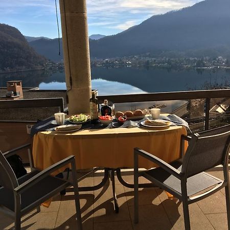 Appartement Novotna Ponte Tresa Eksteriør bilde