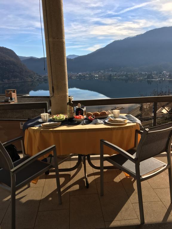 Appartement Novotna Ponte Tresa Eksteriør bilde